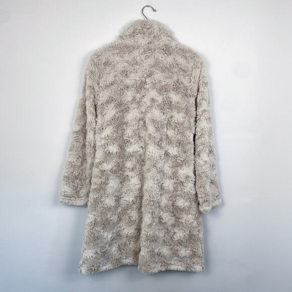 Dylan Los Angeles Faux Fur Mid Coat Medium - Picture 6 of 6